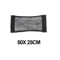 Car Trunk Storage Bag Nylon Mesh Nets Auto Back Rear Trunk Organizer Elastic String Luggage Net Holder Pocket Vehicle Supplies