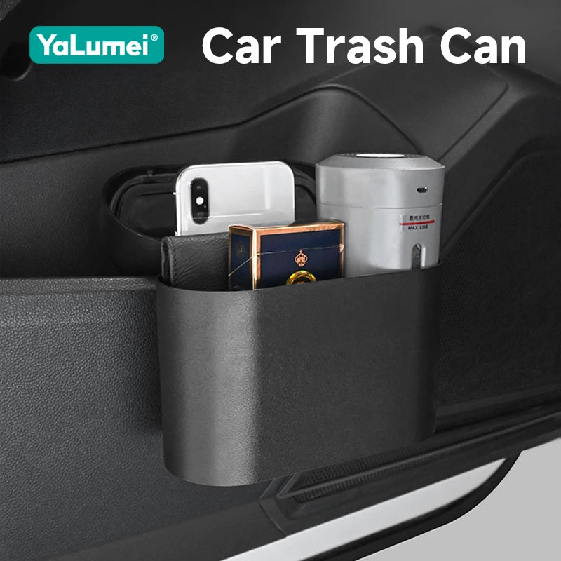 Car Trash Bin – Hanging Clamshell Garbage Can