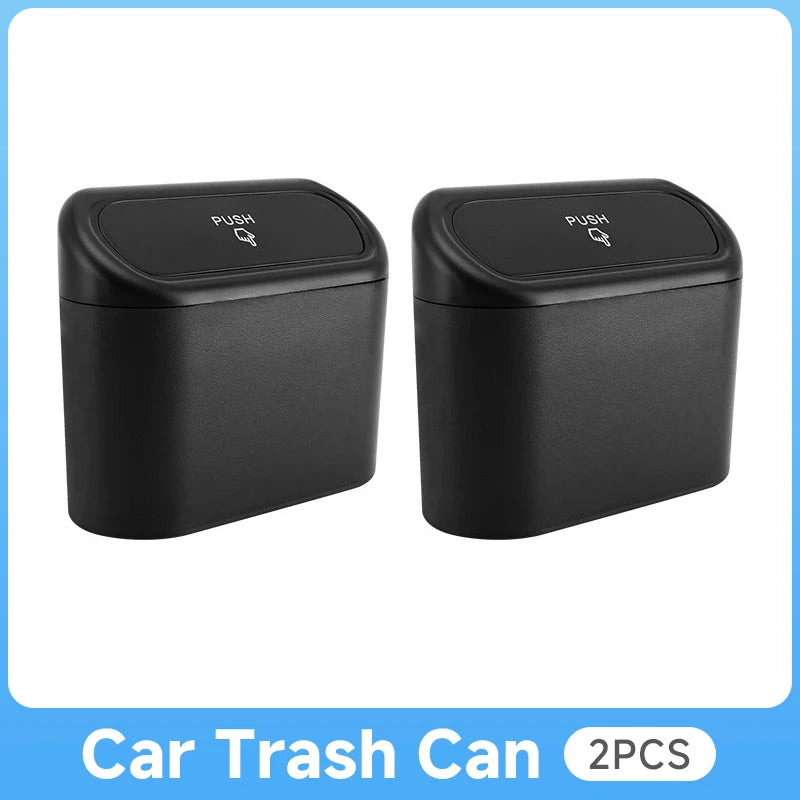 Car Trash Bin – Hanging Clamshell Garbage Can