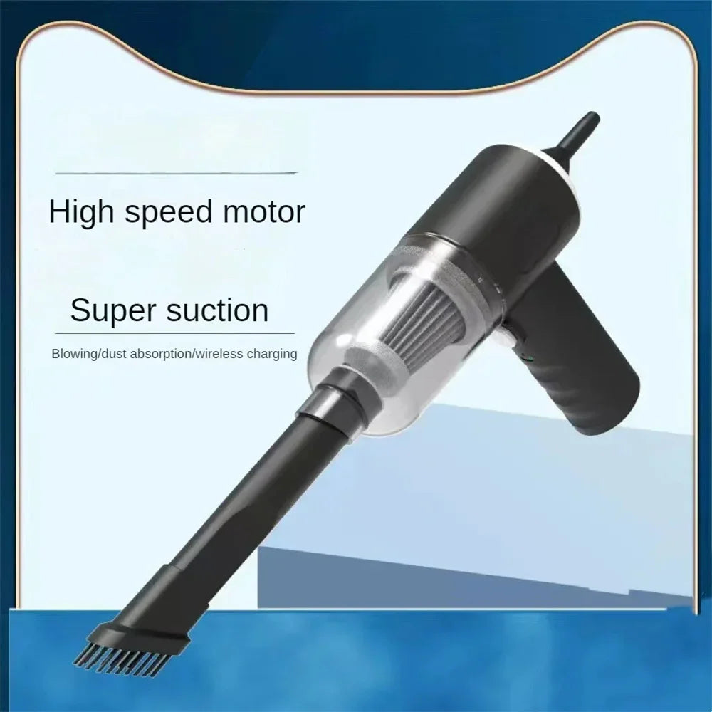 Car Vacuum Cleaner Portable Small Vacuum Cleaner For Multi Purpose Vehicle Small Household Pump Handheld Car Vacuum Cleaner 3In1