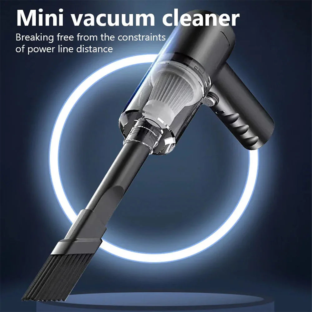 Car Vacuum Cleaner Portable Small Vacuum Cleaner For Multi Purpose Vehicle Small Household Pump Handheld Car Vacuum Cleaner 3In1