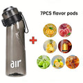 Scented Water Bottle – 7 Flavor Pods | 650ml Sport Bottle