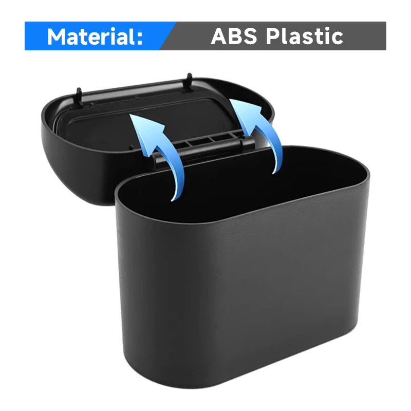 Car Trash Bin – Hanging Clamshell Garbage Can