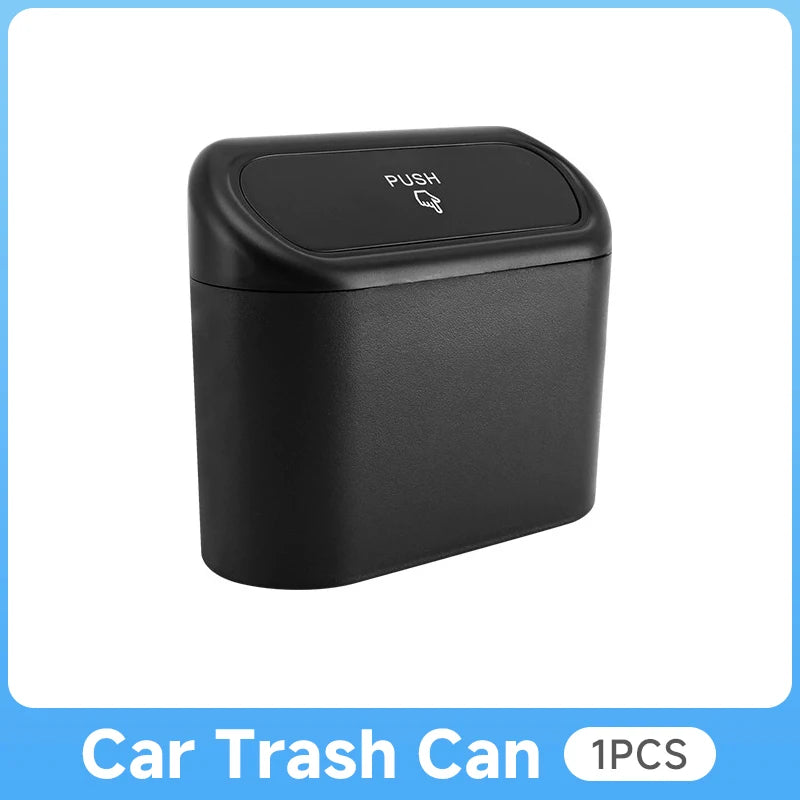 Car Trash Bin – Hanging Clamshell Garbage Can