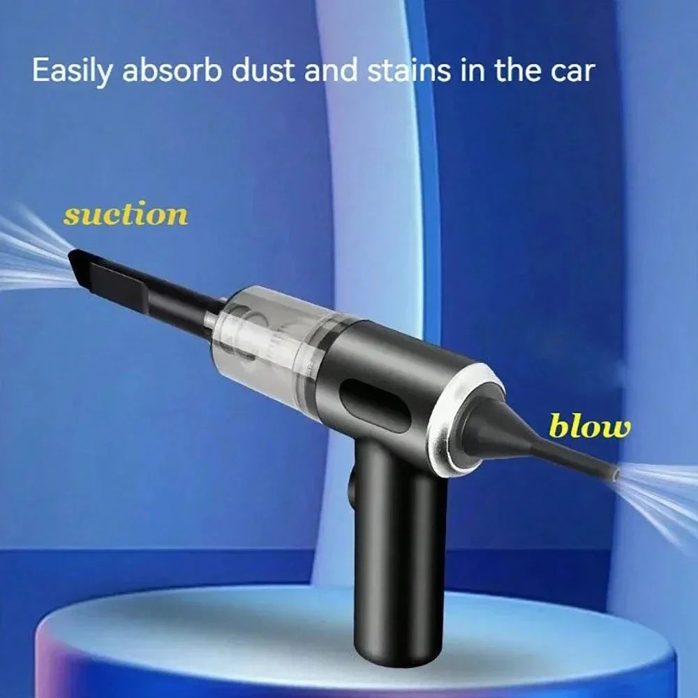 Car Vacuum Cleaner Portable Small Vacuum Cleaner For Multi Purpose Vehicle Small Household Pump Handheld Car Vacuum Cleaner 3In1
