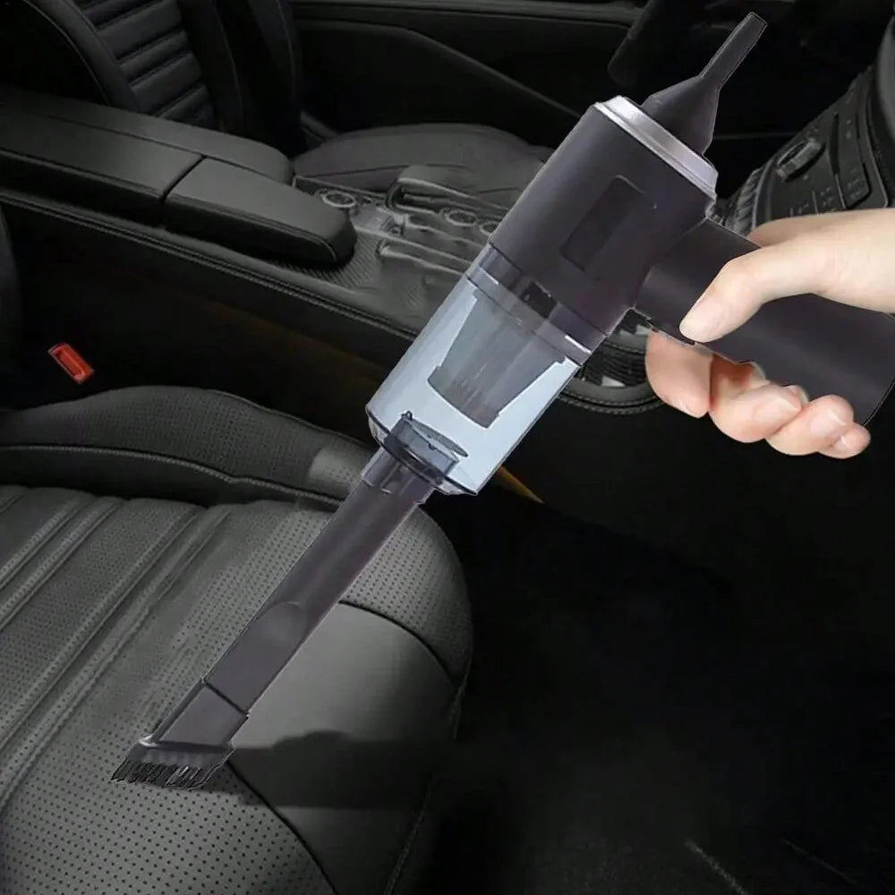 Car Vacuum Cleaner Portable Small Vacuum Cleaner For Multi Purpose Vehicle Small Household Pump Handheld Car Vacuum Cleaner 3In1